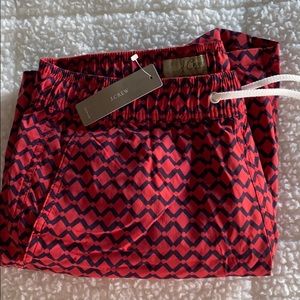 Jcrew BNWT men swim trunks small